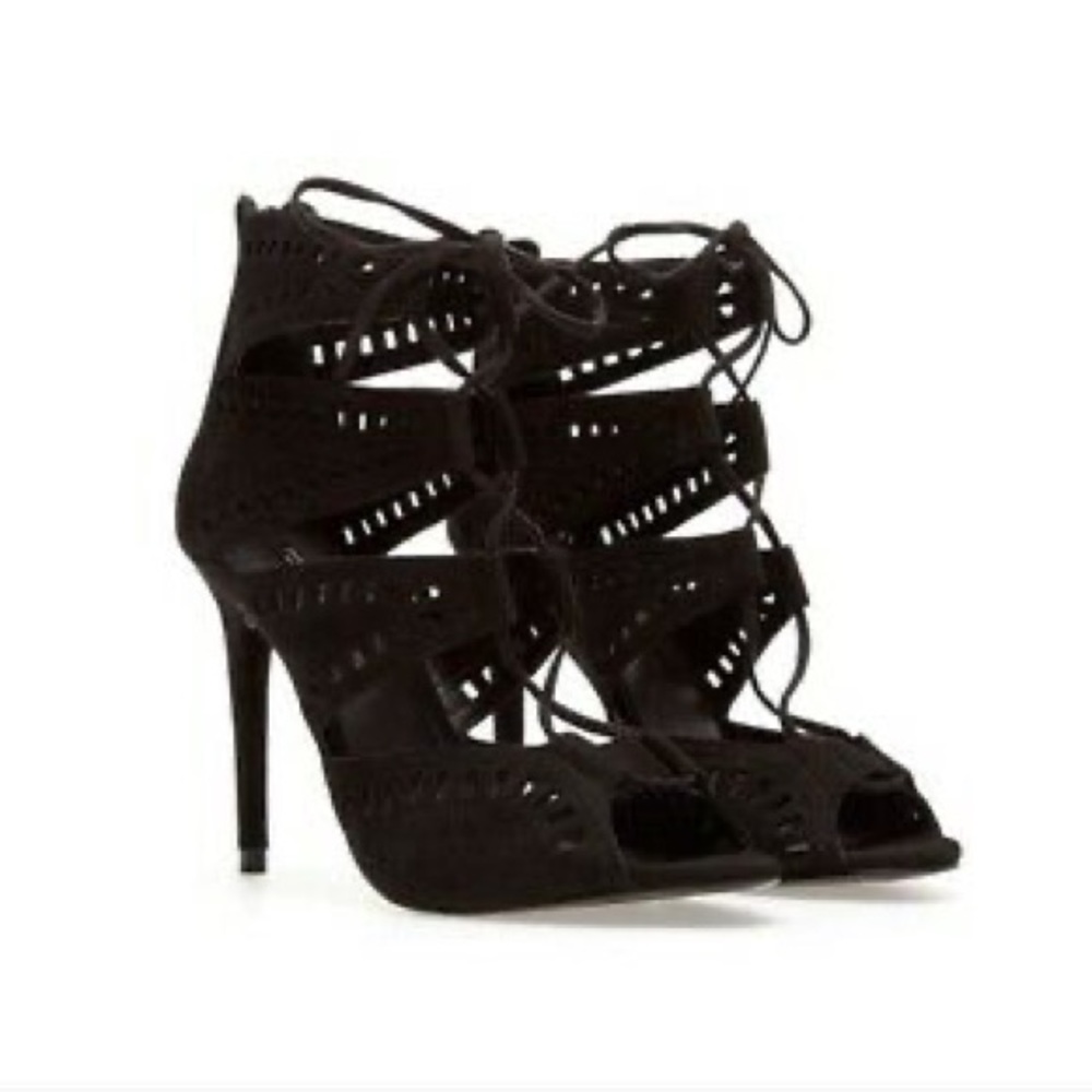 Zara Lace Up Heels